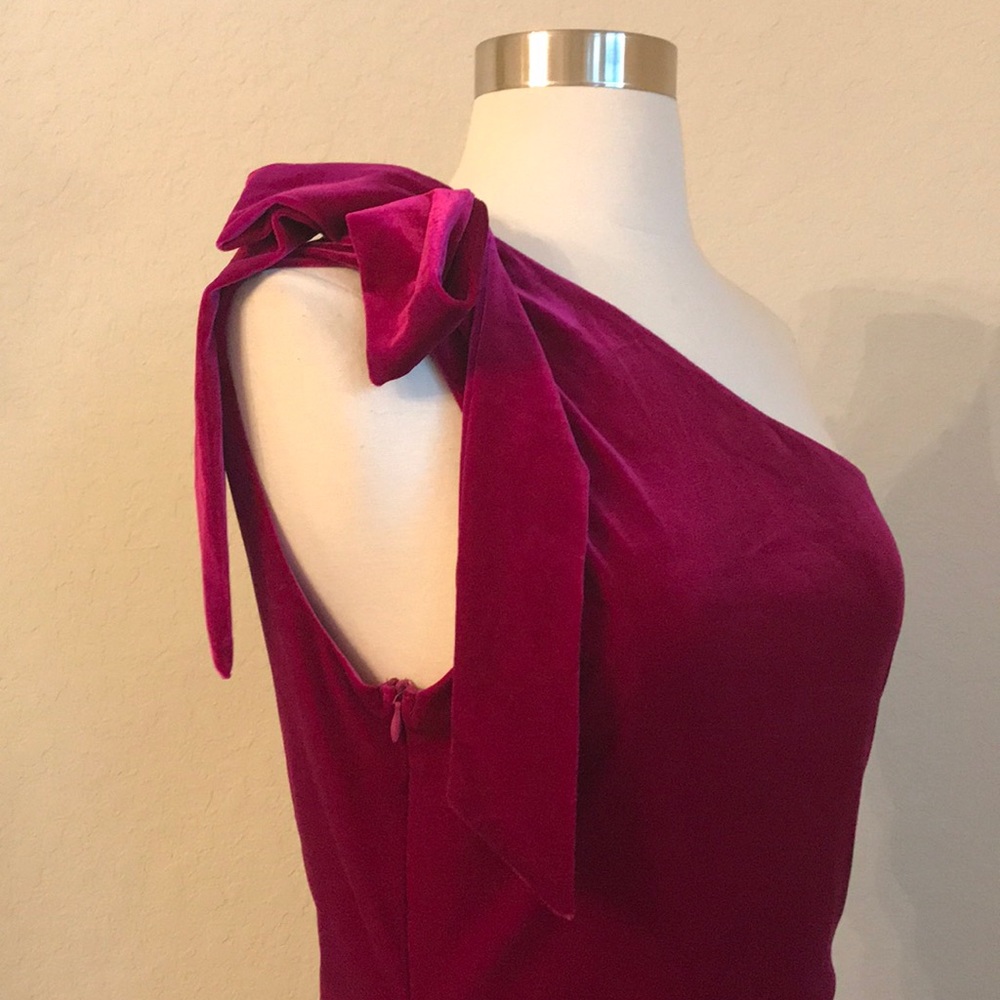 Lucy Paris One Shoulder Rouched Dress - Picture 4 of 8